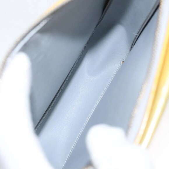 LOUIS VUITTON Monogram Vernis Motto Accessory Pouch Gris - Picture 8 of 16